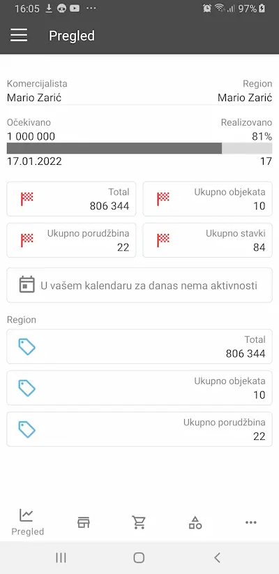 Desktop app dash